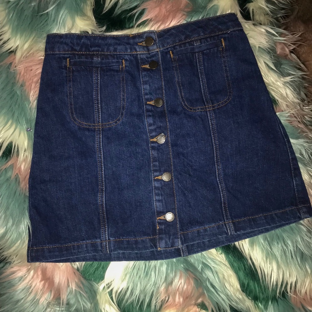 Topshop Moto Skirt